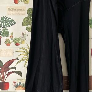 Aerie Black Flared Leggings